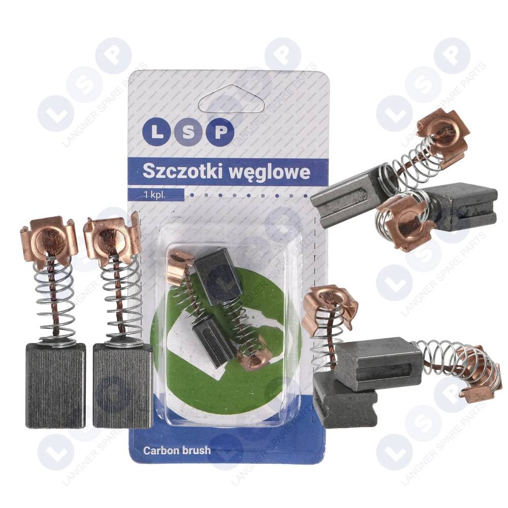 Uhlíkové kefy 6x9x11 mm MAKITA CB406 CB407 CB418 CB419